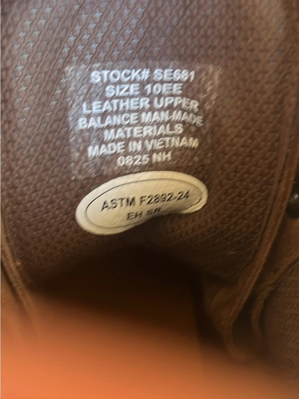 Justin Boots Brown Lace-Up Work Boots